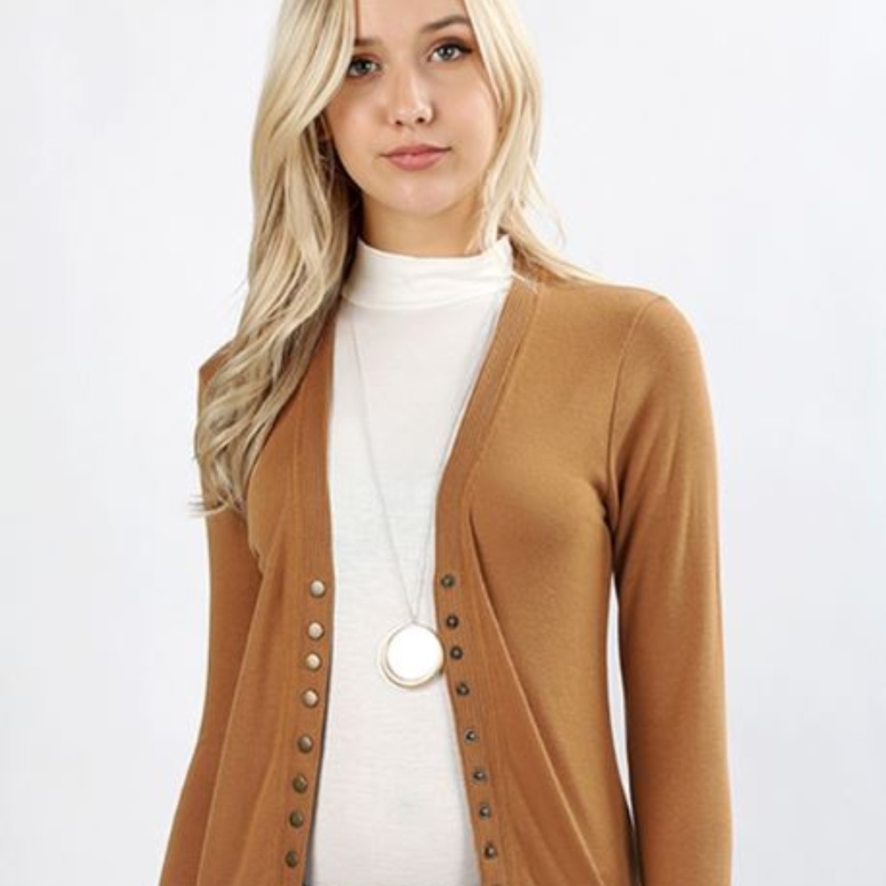 👻 BACK IN STOCK!!! PERFECT Fall Cardigan- Camel